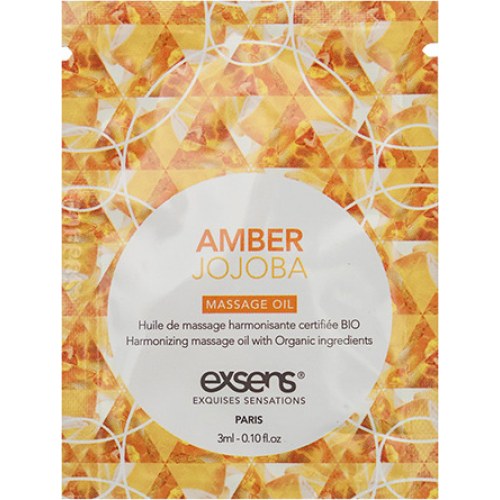 Masszázs Olaj Exsens Amber Jojoba 3 ml természetes összetevőkkel