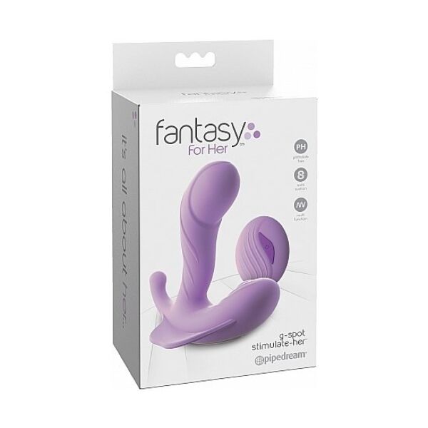 Pipedream Fantasy For Her G-pont vibrátor távirányítóval