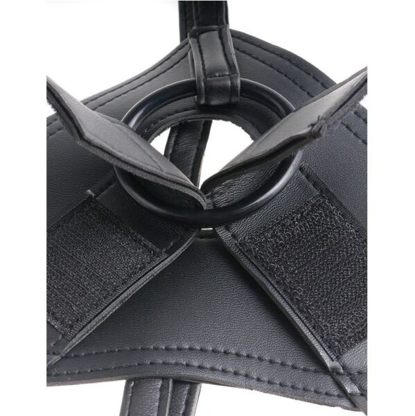 King Cock Strap-On Harness strap-on hám realisztikus dildóval, tapadókorongos talppal