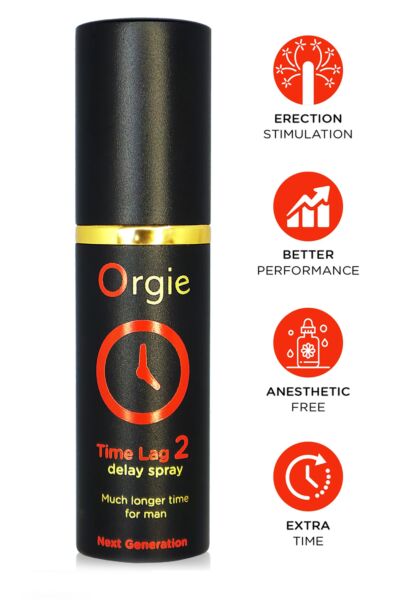 Orgie Time Lag 2 késleltető spray 10 ml-es alumínium flakonban