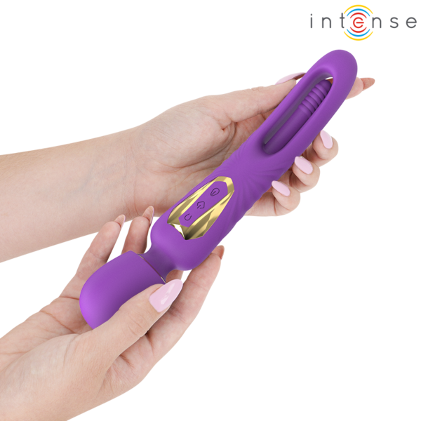 Intense Christy wand vibrátor mozgó nyelvvel