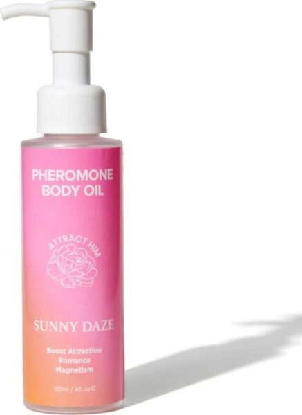 Eye of Love Bloom 120 ml-es testolaj feromonokkal, Lilac Dream és Sunny Daze illatban