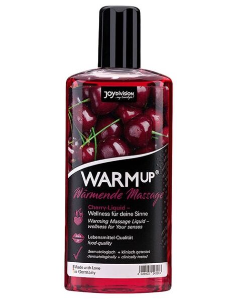Joydivision WARMup melegítő hatású masszázsolaj 150 ml-es kiszerelése