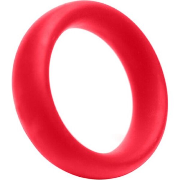 Tantus Medio Cockring péniszgyűrű piros szilikonból