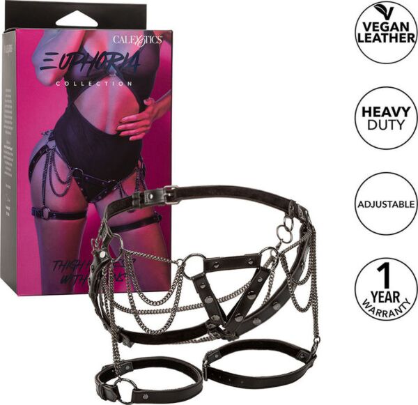 CalExotics Euphoria combhám fém láncokkal