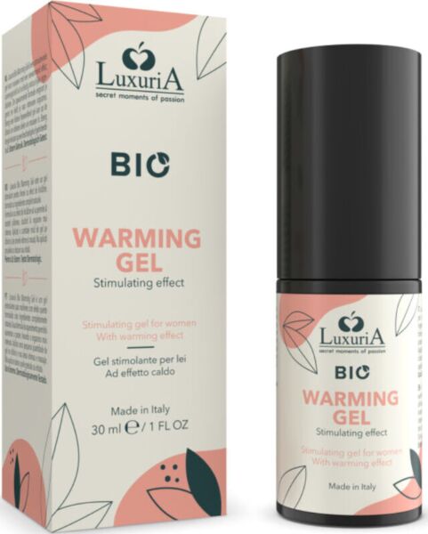 Intimateline Luxuria BIO Warming melegítő intim gél 30 ml