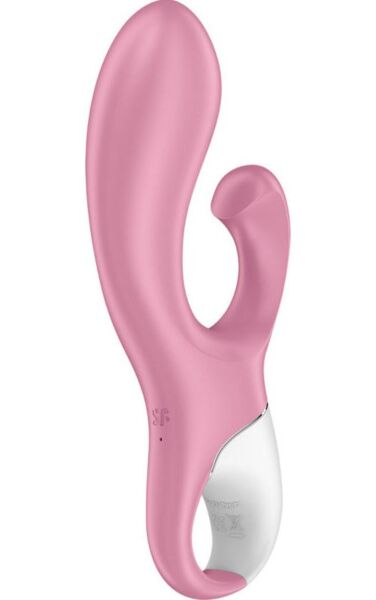 Satisfyer Air Pump Bunny 2 rabbit vibrátor felfújható szárral és a csiklóra szánt karral