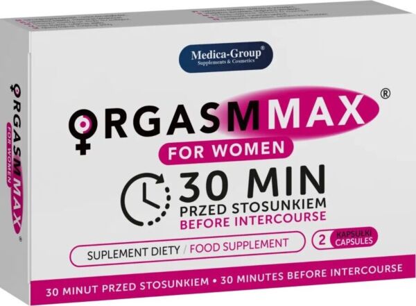Medica Group Orgasm Max For Women Capsules kapszulák doboza