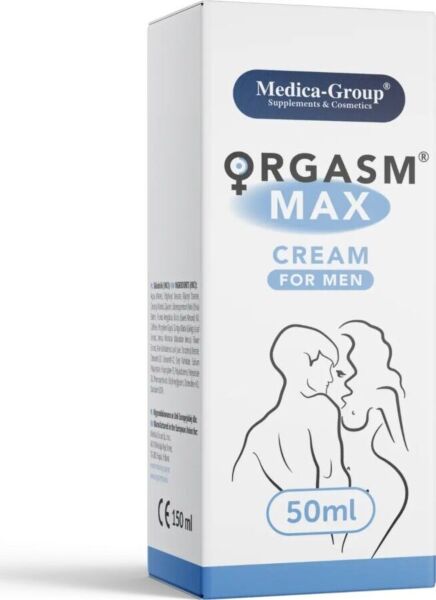 Medica Group Orgasm Max Cream For Men intimkrém, 50 ml-es kiszerelés