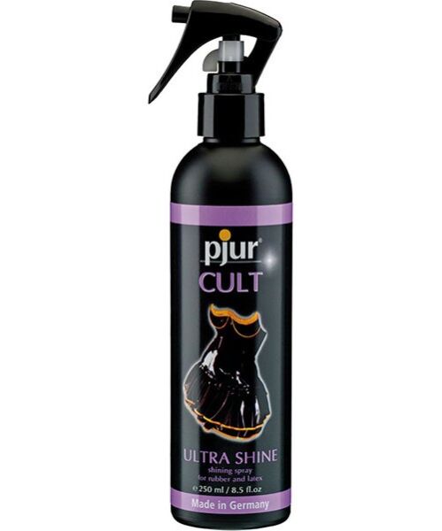 Pjur Cult Ultra Shine 250 ml latex fényesítő spray latex- és gumiruhához