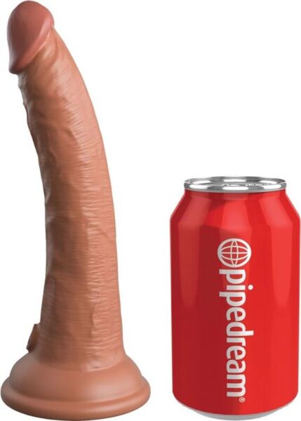 Élethű dildó King Cock Elite 17,8 cm tapadókorongos talppal