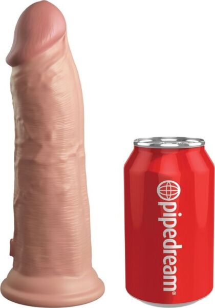 King Cock Elite 20,3 cm-es élethű szilikon dildó tapadókorongos talppal