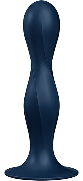 Satisfyer Double Ball-R dildó tapadókorongos talppal és két belső golyóval