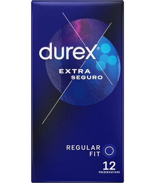 12 darabos Durex Extra Seguro óvszer