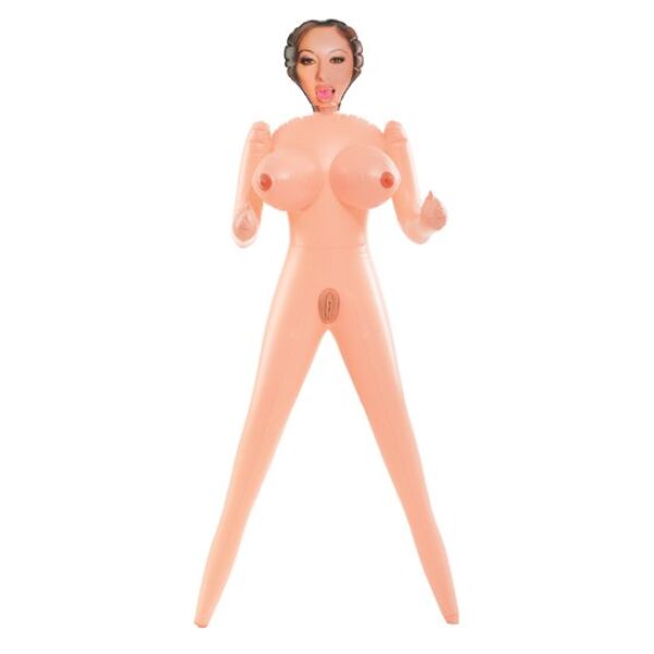 Pipedream Extreme Dollz Brooke Le Hook felfújható szexbaba felfújt állapotban