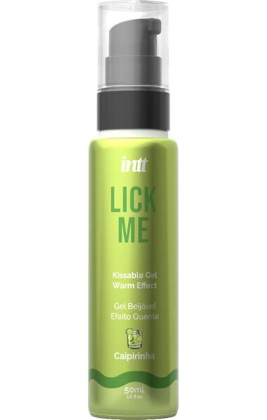 INTT Lick Me ehető gél melegítő hatással, caipirinha és mézes ízben