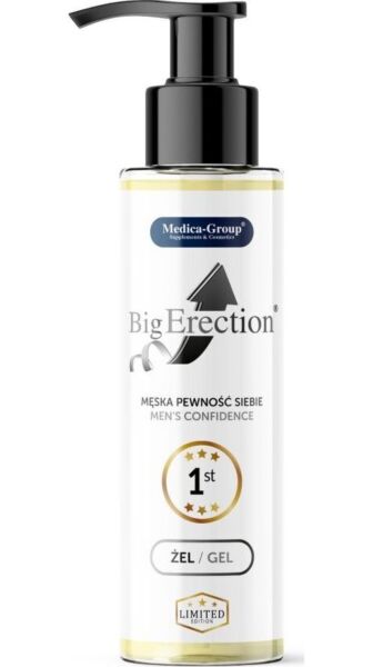 A Medica Group BigErection Gel 150 ml intim gél flakonja