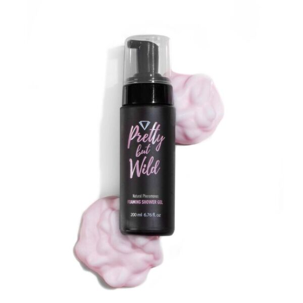 A Secret Play Foaming Shower Gel Pretty But Wild habpumpás flakonja, 200 ml