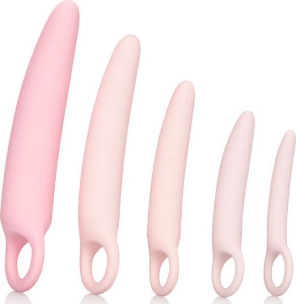Rózsaszín CalExotics Inspire 5-Piece Set hüvelytágító készlet
