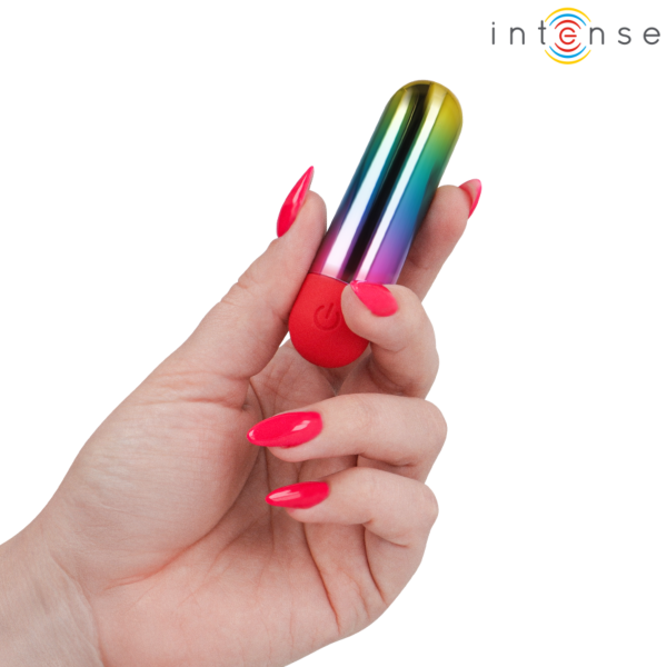 Intense Debbie Rainbow golyóvibrátor szivárványszínű felülettel