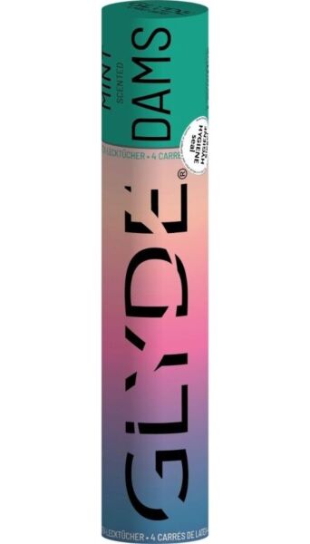 Sheer Glyde Dams latex dental dam csomag orális szexhez