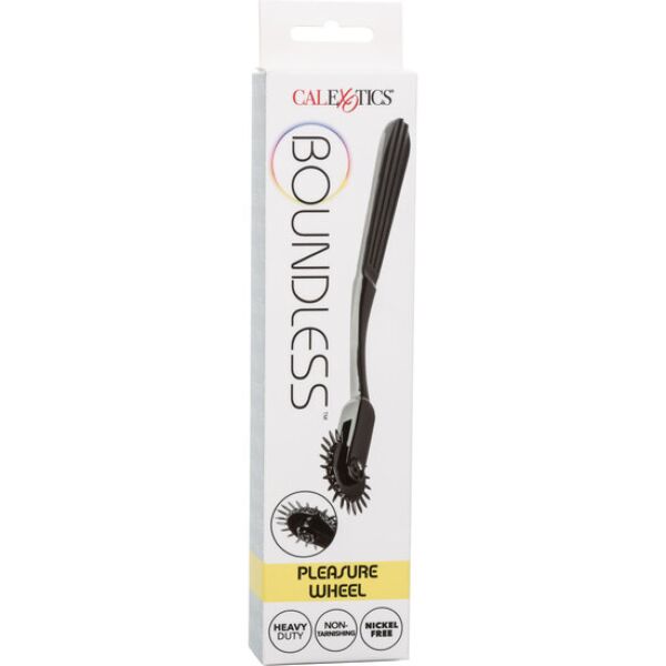 CalExotics Boundless Pleasure Wheel Wartenberg-kerék, fekete színű, 22 tüskés kerékkel