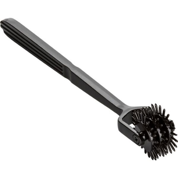 CalExotics Boundless Trio Pleasure Wheel Wartenberg-kerék, fekete színű, három tüskés kerékkel