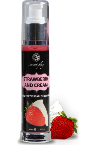 Secret Play 2 az 1-ben melegítő hatású síkosító, 50 ml, airless kiszerelésben