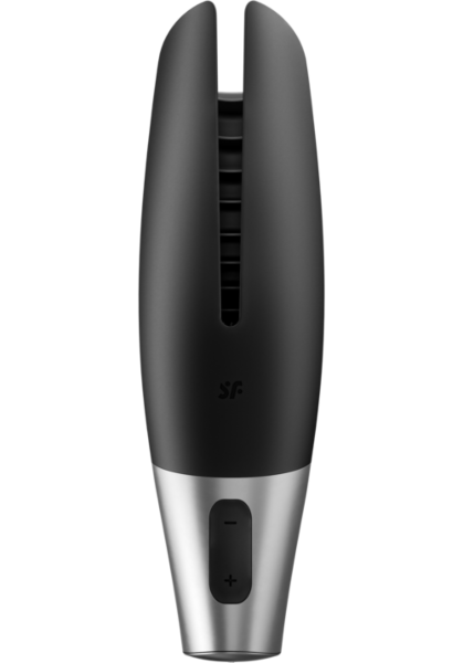 Satisfyer Power szilikon maszturbátor, fekete színben