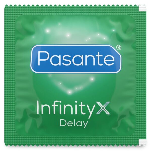 Pasante Infinity Delay késleltető óvszer, 12 darabos doboz