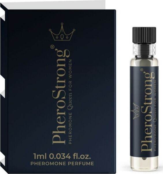 PheroStrong Queen női feromonos parfüm 1 ml-es üvegben