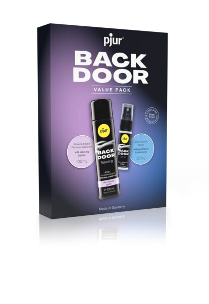 Pjur Back Door Value Pack a Back Door Relaxing síkosítóval és a Back Door Sprayjel