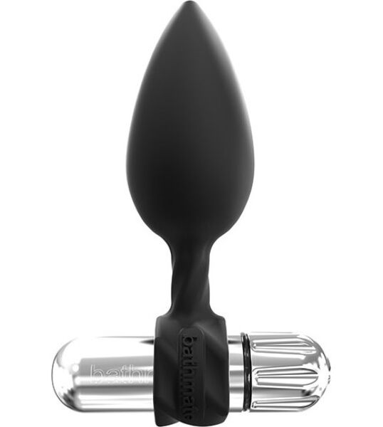 Bathmate Anal Training Plugs Vibe análplug-szett kúpos véggel, gyűrűvel és Vibe golyóvibrátorral