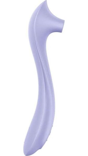 Satisfyer Easy Lover léghullámos csiklóizgató lila színben, hosszú nyéllel