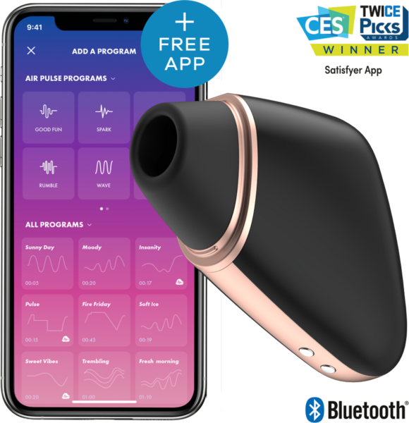Satisfyer Love Triangle léghullámos csiklóizgató