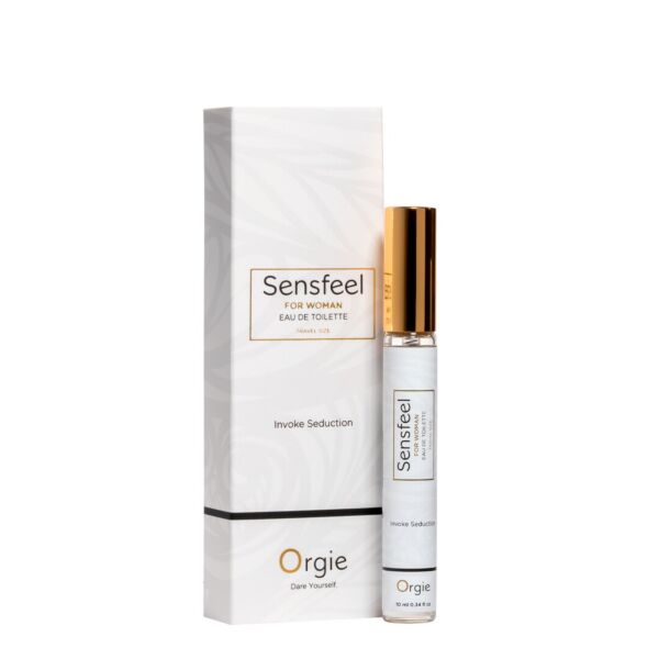 Az Orgie Sensfeel For Woman 10 ml-es szórófejes üvege