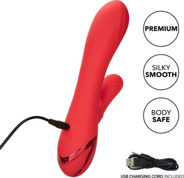 CalExotics Palisades Passion rabbit vibrátor külső izgatóval