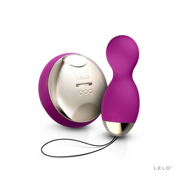 LELO Hula Beads gésagolyó forgó gömbbel, rezgő gömbbel és távirányítóval
