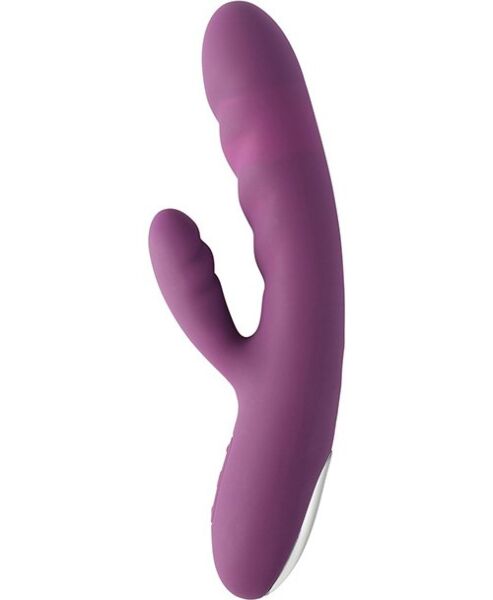 SVAKOM Avery rabbit vibrátor lökő véggel és csiklókarral