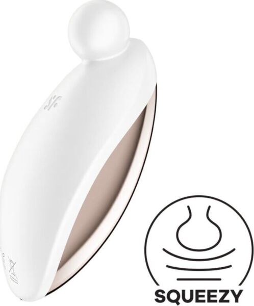 Satisfyer Spot On 2 lay-on vibrátor kerek szilikon heggyel