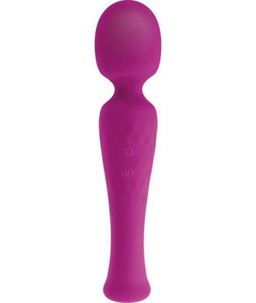 S Pleasures Velvet wand masszírozó merev nyéllel és rugalmas fejjel
