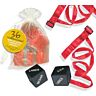 Párna INEDIT KIT BAG ORGANZA TIES RED