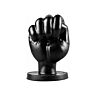 Anális játék ALL BLACK FIST 13 CM