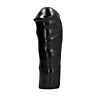Dildo ALL BLACK 20 CM - Vízálló és sima felület