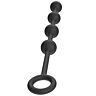 BDSM Anal Plug HIDDEN DESIRE Heavy Anal Balls Medium