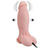 Híntható Vibráló Dildo BAILE 18.8 cm