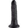 Dildo KING COCK BLACK 17.8 CM - Realisztikus érzés