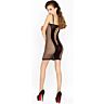 Szexi ruha PASSION WOMAN BODYSTOCKINGS BS027 rövid dizájn