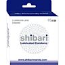 Shibari síkosított latex óvszerek - 3 db-os csomag