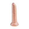 Dildo KING COCK REALISTIC UNCUT 23 CM